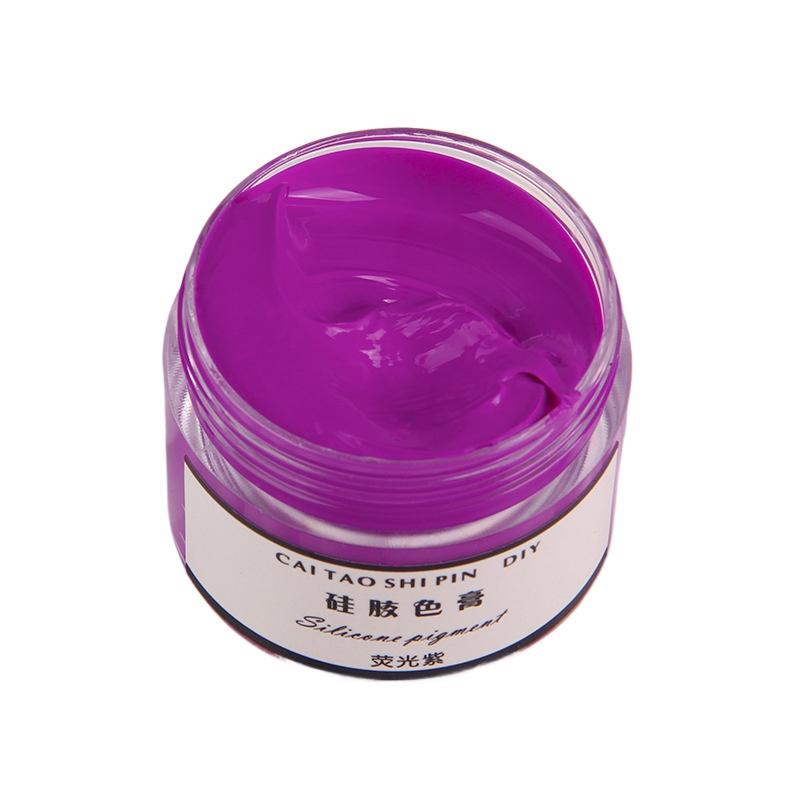 30g Silicone Color Paste Shiny Oily Macaron Paint Manual Diy Pinching AB Silicone Coloring