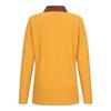 SUPERIOR Women'S Color Block Collared T-Shirt Mustard (Iw0Eks30764)