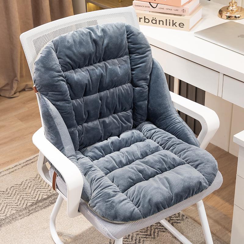 Θερμαινόμενο Μαξιλάρι Καρέκλας Γραφείου με Αποσπώμενη, Πλενόμενη Πλάτη - Ιδανικό για Χειμερινή Άνεση