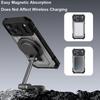 Heavy Military Armor Shockproof Case For iPhone 17 Pro Max 17 Air 17 Pro Magsafe Magnetic Ring Stand Holder Hard Cover