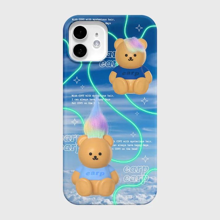 

Роскошный корейский INS чехол Clmj в форме сердца для iPhone 17 16 15 14 13 12 11 Pro Max X XS XR Plus Air с глянцевой пленкой, жесткая поликарбонатная крышка iPhone 17