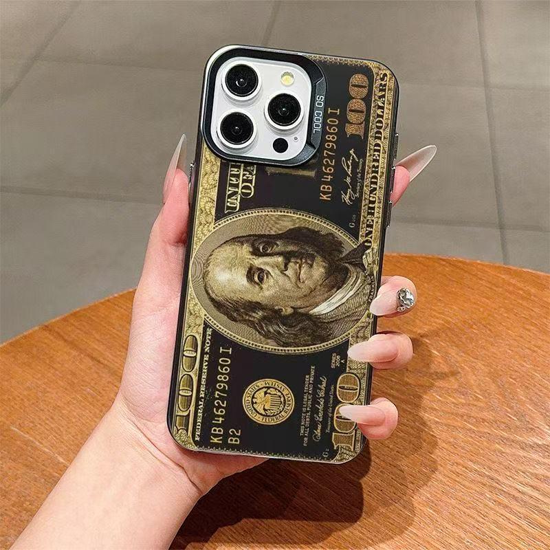 

Custom Dollar Bill iPhone Case for Apple 17/16/15 Pro/14 Pro/13 - European & American Styles iPhone 16