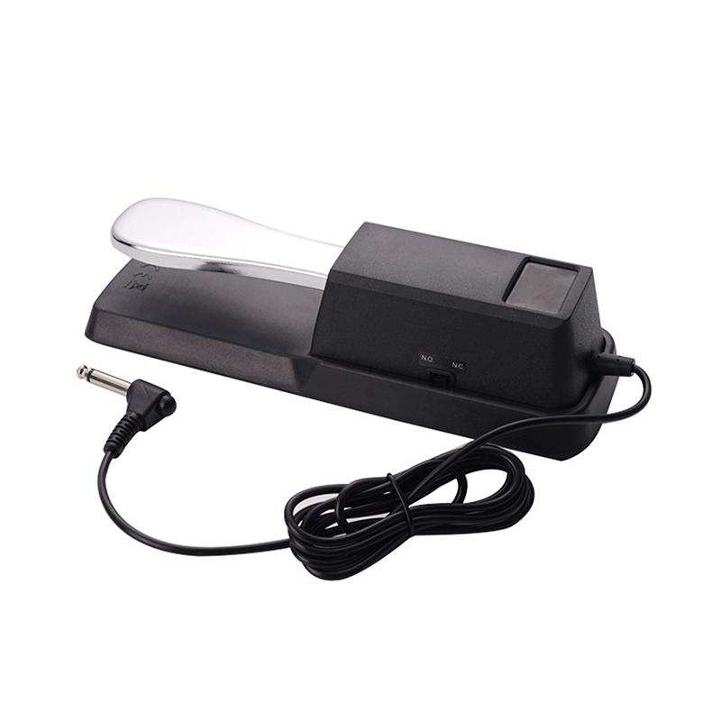 Sustain Pedal Universal Sustain Damper Pedal Portable Electronic Keyboard Sustain Pedal For Digital Piano Instrument Accessory