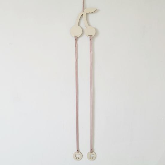 Wooden Hairpin Storage Hair Clips Storage Hanging Pendant Portable Hairband Storage Pendant Organizer Wall Ornaments