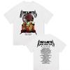 2026 Rapper Vybz Kartel World TourT Shirt Mens Hip Hop Album Pure Cotton Short Sleeve Tshirt Man Punk Gothic Clothing Ins