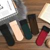 5 Pairs Of Women's Winter Thickened Warm Socks Set With Thickened Velvet Solid Wool Socks To Keep Out Cold And Snow Socks