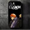 Custodia morbida per telefono Bleach Kurosaki Ichigo per iPhone 16 16E 17 Air 15 Pro Max 14 Plus 13 Mini 11 12 7 Cover Nera Guscio Posteriore