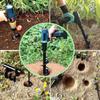 1 Buc Set Burghiu Spiralat pentru Stâlpi Plantare Grădină Flori Plante Consumabile Afânare Sol Săpat Găuri Bit Metalic Burghiu Scule Electrice de Grădină