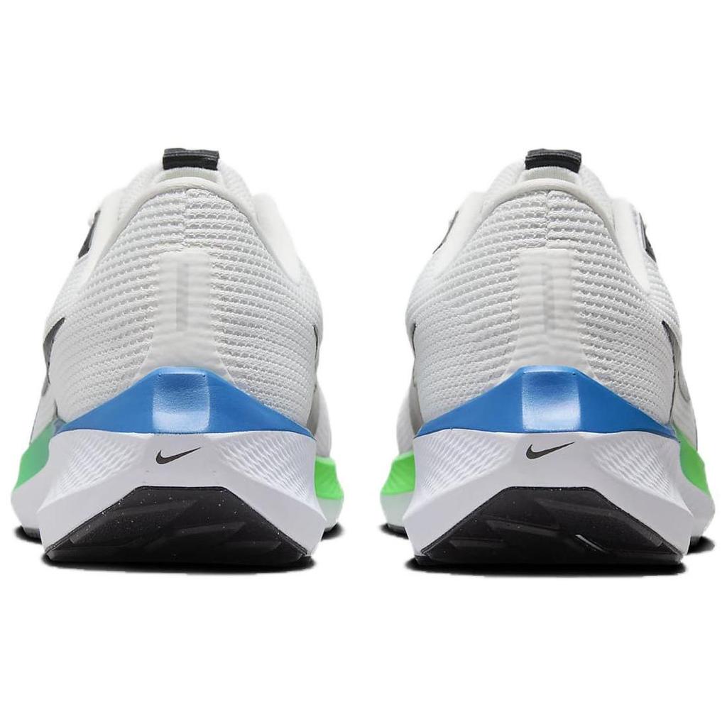 Nike Air Zoom Pegasus 40 Platinum Tint Groen Streep Heren Sneakers Wit Zwart DV3853-006