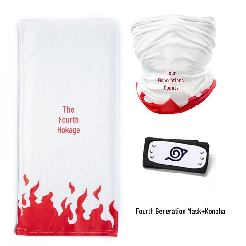 Fourth Gen Ninja Magic Scarf Ice and Milk Silk Kakashi Mask