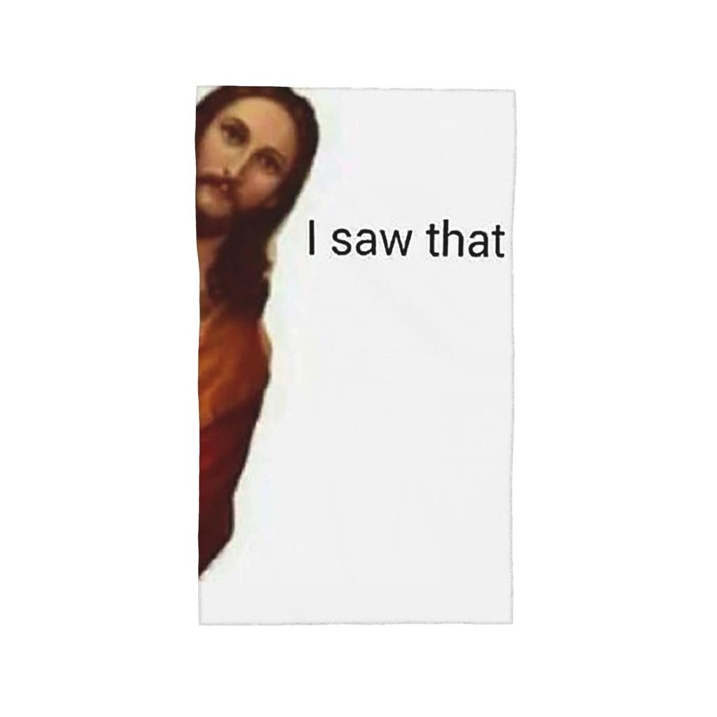 Jesus sah das Weiches Gesichtstuch Schnelltrocknend Pool Bad Baumwollhandtücher Saugfähig Schnell