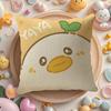 Cute Animals Cushion Cover DoubleSided Printed Organic Linen Pillow Cover Decorative for Sofa Home