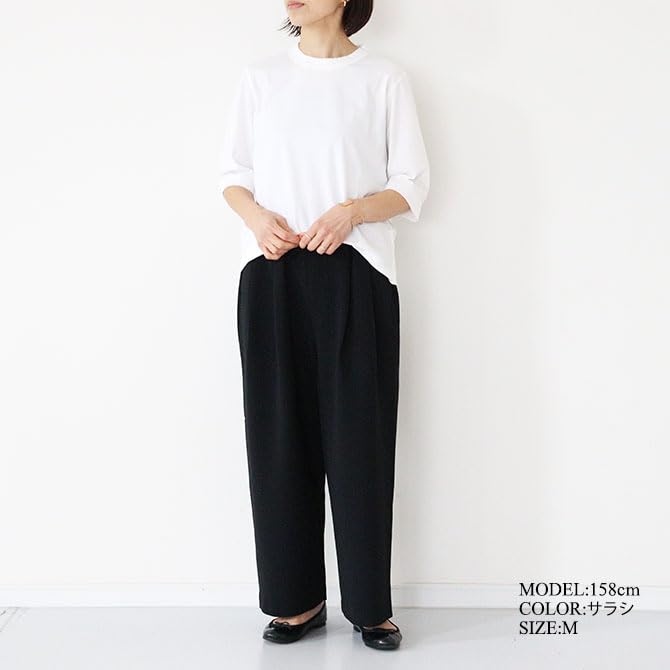 homspun Sleeve Jersey 6370 Women's 6/4 T-Shirt (Sashimi) (JP, Alphabet, S, Sashimi)