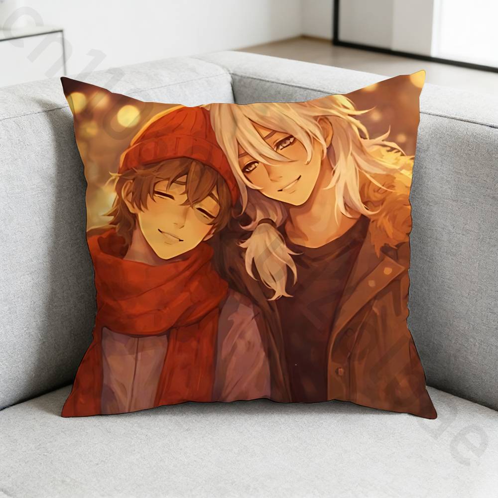 The Promise Of Hope Anime Pillowcase Casual Style Decoration Suitable for Home Decoration Excluding Pillow Core