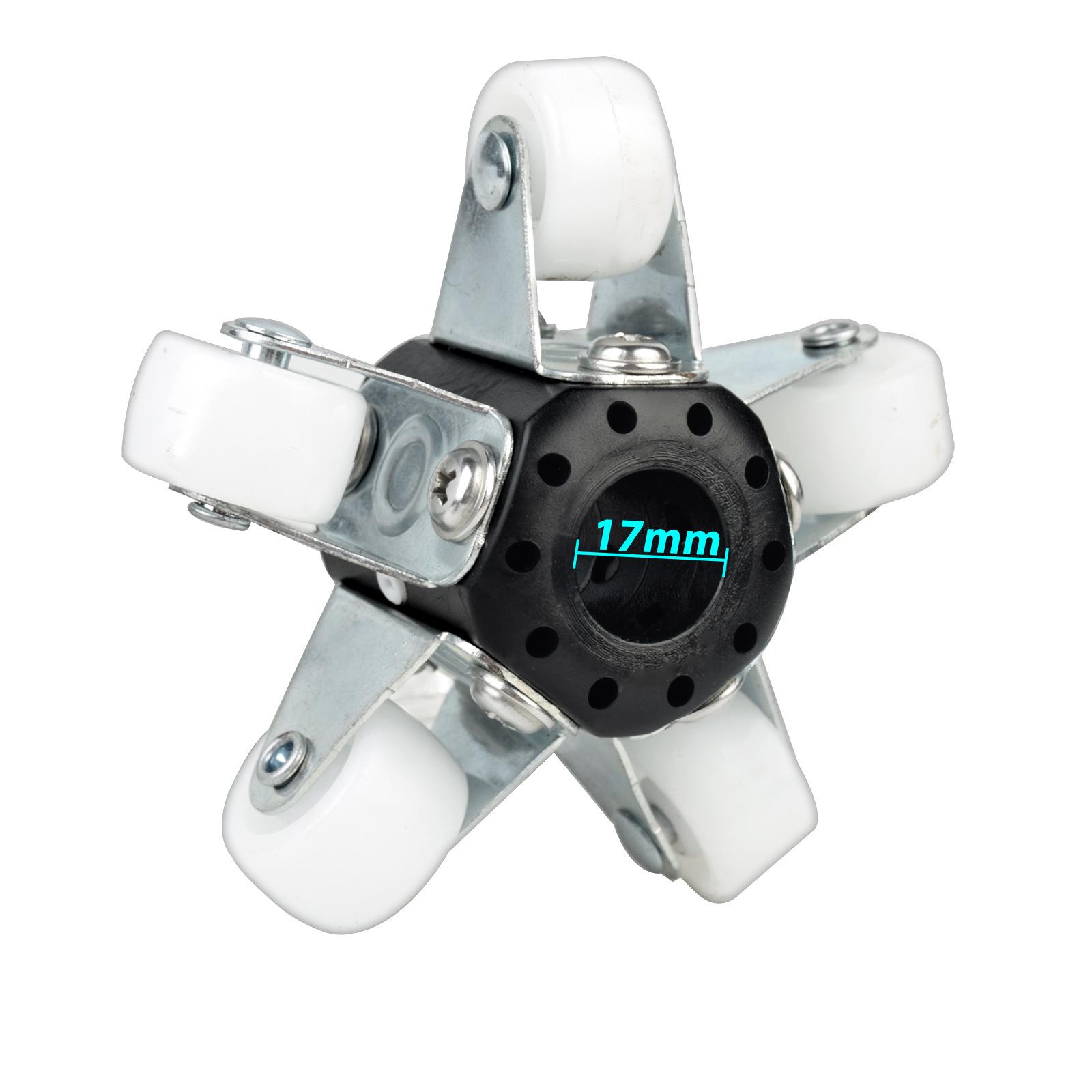 

17мм Защитная крышка и роликовая опора для эндоскопической камеры для труб 100мм+