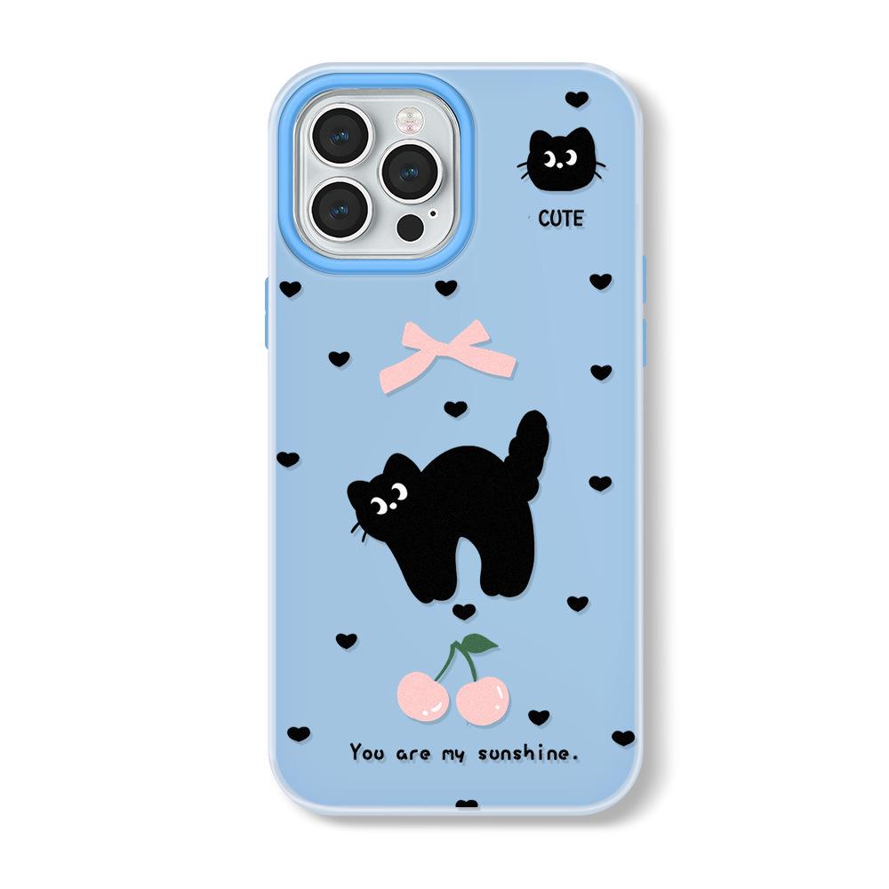 

Чехол для iPhone Zhitai Apple 16 Pro - Совместим с iPhone 11/12/14/15 Pro Max - Мультяшный Желейный Чехол iPhone 16 Pro Max