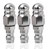 1/10pcs Iron Sewer Jetter Pressure Washer Hose Nozzle Quick Connect Drain Jetting Clog Remover Mouse Head Sewer Cleaning Tool