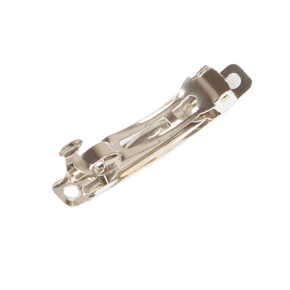 20Pcs Base Hair Clips DIY Hairpins Metal Metal Spring Hair Clip Fashion DIY Spring Clips  Ladies