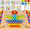 Puzzle Reproduction and Manipulation with Wooden Beads