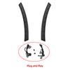2PCS LED Side Maker Light For Honda CRV CR-V  2024 DRL Wheel Arch Turn Signal Lamp Daytime Running Light Car Accessories