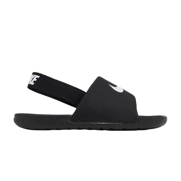 Nike Kawa Slide TD  Black White  27