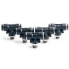 Elecall PB Series Pneumatic Quick Connect T-Fitting CN Plug (adapter Included)
