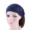 Fix Rhinestone Hair Bands Wide Elastic Hair Bands Wide Stretch Women Headbands Headpiece Headwrap Turban Headwear