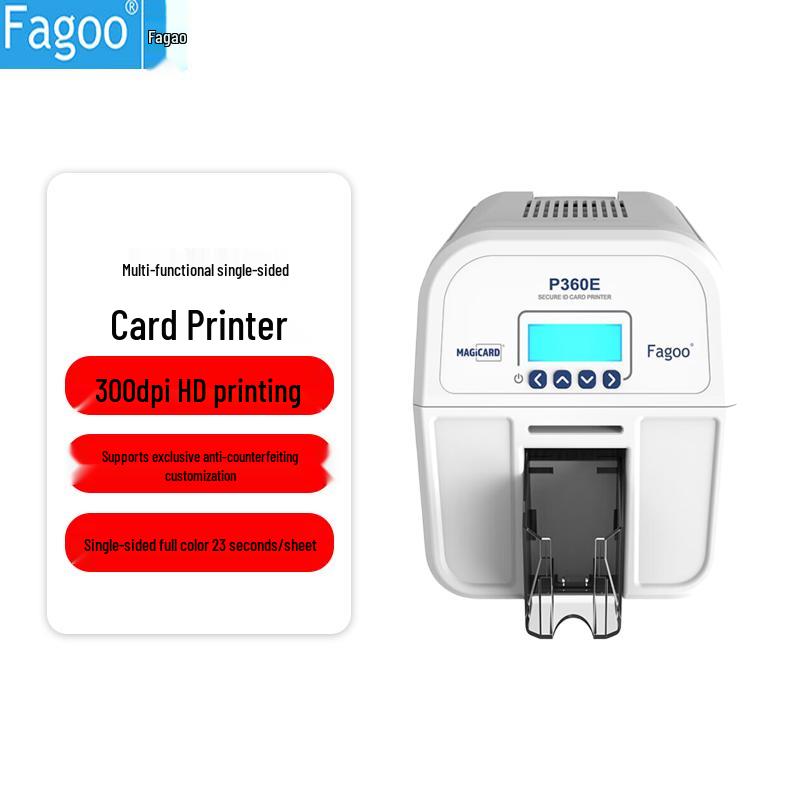 

Fagoo P360E Card Printer CN plug (adapter included)