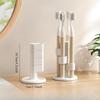 1PC Rotating Toothbrush Holder, Bathroom Washstand, Desktop Grid Toothbrush Rack, Non-slip Electric Toothbrush Storage Artifact