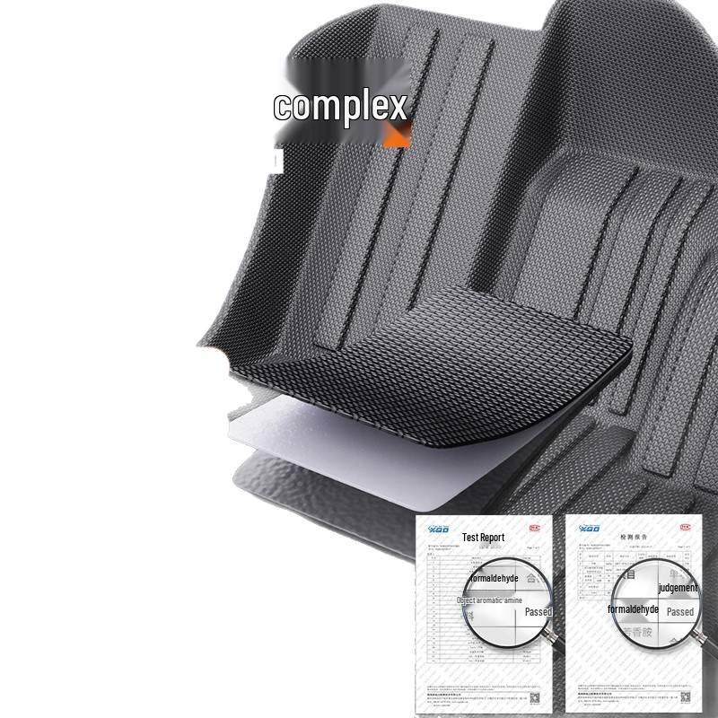 Wuling Rongguang TPE Floor Mats: Full Coverage, Double Row, Country Version