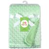 Bean Bubble Double-Layer Warm Stroller & Outing Blanket – Soft, Solid Color Design for Infants
