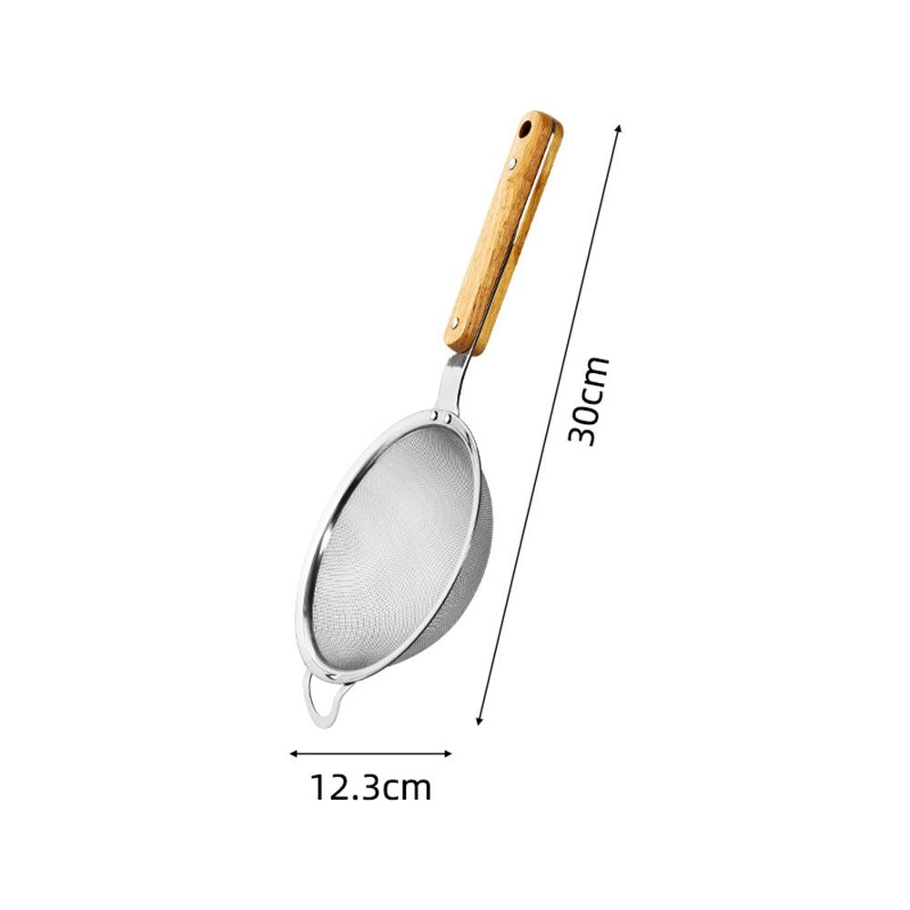 Stainless Steel Food Strainer Colander Rust-Proof Cocktail Sieve New Tea Strainer  for Kitchen