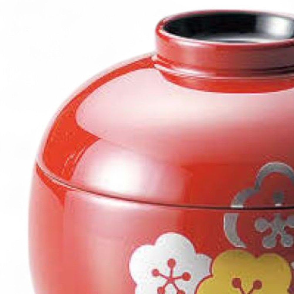 J-kitchens Lacquerware Bowl, Hand-painted, PID-526806, Made in Japan