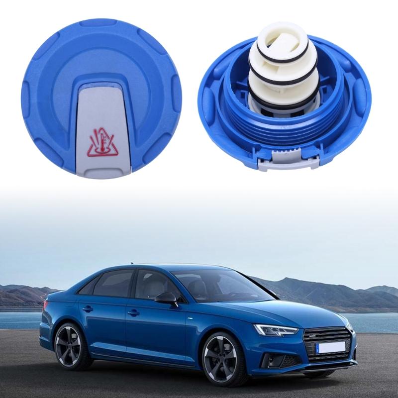 Molded Automotive Tank Cap for Typ 8W 4M0121321E, Round Coolant Expansion Cap with Grip Sections for Typ 8W Routine Vehicle Maintenance and Cap