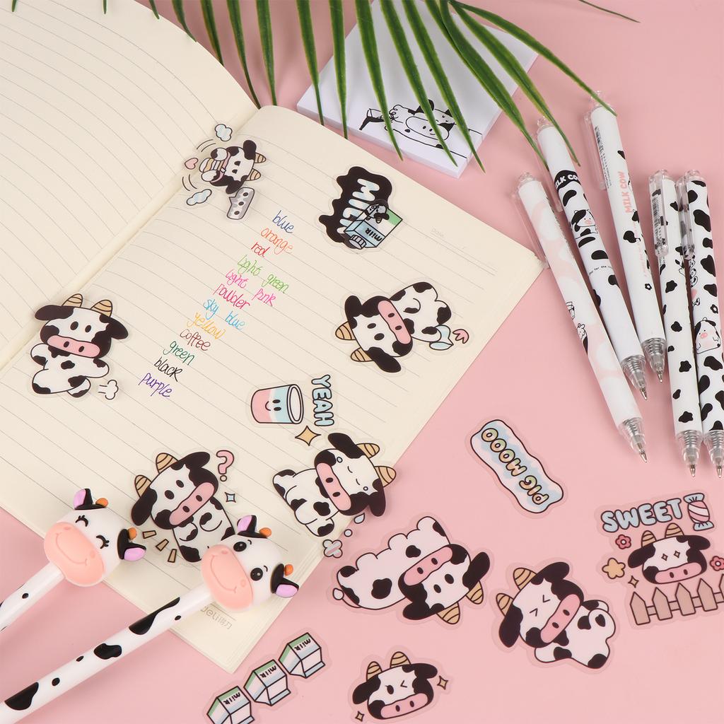 Cute Milk Cow Pen Set
