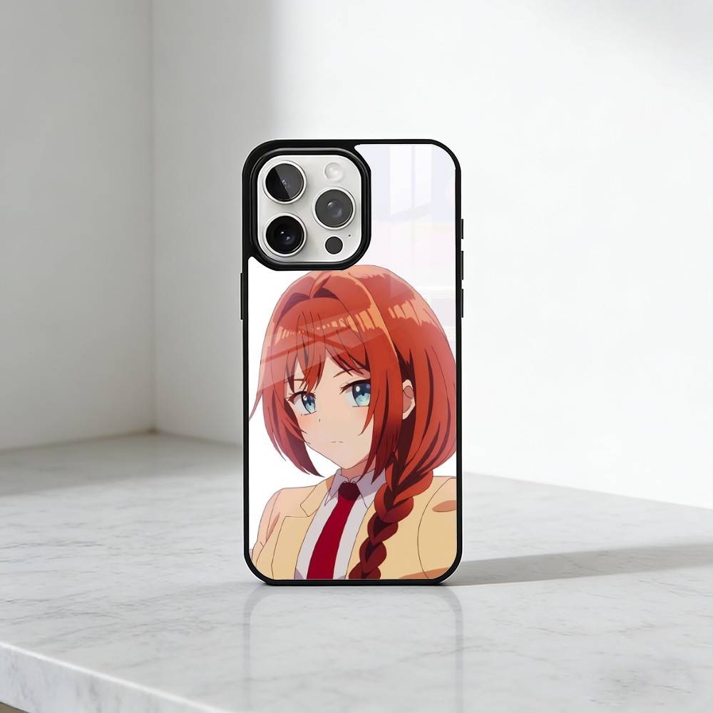 Anime Tune In to the Midnight Heart Phone Case For iPhone17,16,15,14,13 Plus,Pro Max Magnetic For Magsafe Wireless Charging