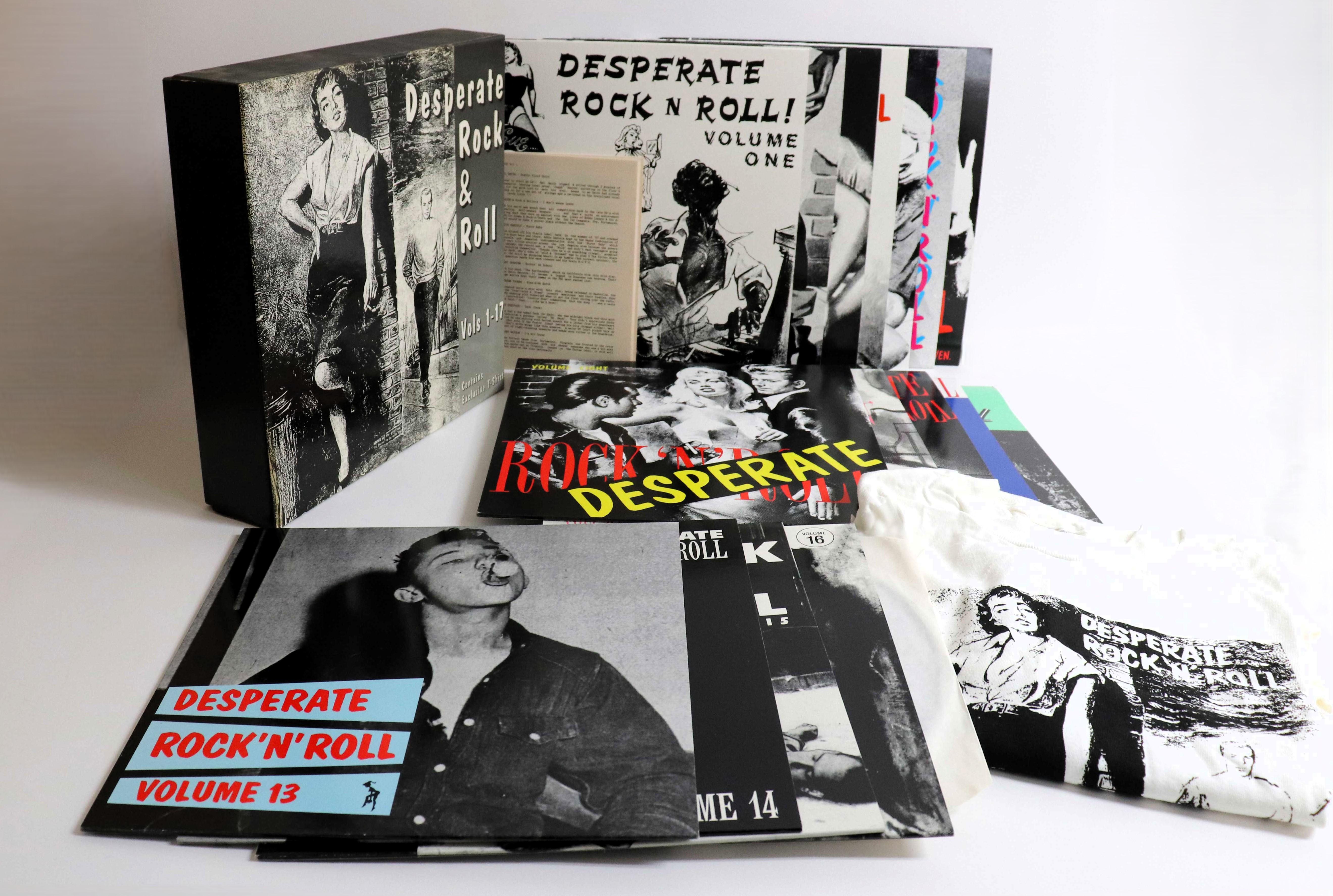 

LP Record VARIOUS - Desperate Rock N Roll Vols 1-17 FLAME117 FLAME UK Rock Used