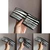 Korean Style Knit Zebra Pattern Hair Band With Wide Edging For Women And Men