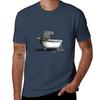Nilpferd in der Badewanne T-Shirt UV-Schutz Outdoor T-Shirt