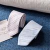 Clothing Decoration Cloth Striped Tie Korean Style Pink Shirt Tie Decoration Y2K Scarf JK Uniform Necktie JK Uniform Decoration