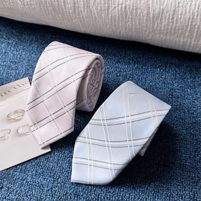 Sweet Cloth Striped Tie Korean Style Y2K JK Uniform Necktie Scarf Pink Shirt Tie Decoration Students