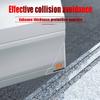 2/4PCS Transparent Car Door Corner Anti-collision Covers Stickers Center Cover For Nissan X-trail Tiida Versa Sentra Juke Rogue