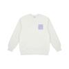 MLB FW22 Graffiti-Print Langarm Rundhals-Sweatshirt Unisex-Sweatshirt Weiß 3AMTL0414-50CRS