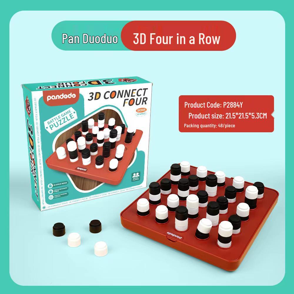 

3D Шахматная игра «Четыре в одном» для интерактивного взаимодействия родителей и детей - Развивающая игрушка для детей