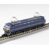 Rokuhan Z Gauge T008-5 EF66 Electric Locomotive Late JNR Type with Sunshade 1/220 Scale Model Railway High Precision Blue Gold Authentic Japanese Gear