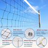 Red de Voleibol Exterior, Red de 31.17*3.28 pies, Borde de Lona Red de Voleibol para Parque Infantil de Fitness