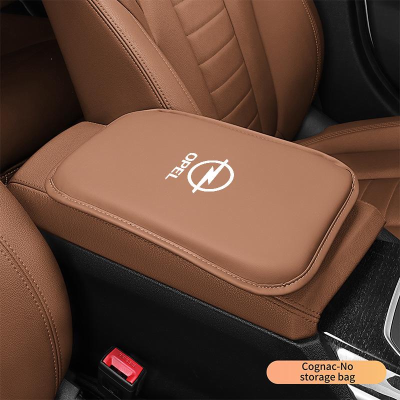 Tappetini in Pelle per Vano Bracciolo Auto Copertura Console Centrale Auto Per Opel Corsa D Astra G H J K F Mokka C Zafira B Antara Corsa Accessori