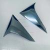 For Honda Vezel HR-V HRV    Carbon Fiber Rear Window Triangle Cover Trim Decoration Exterior Accessories Car Styling