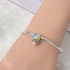 Original Charms Copper Funair Balloon Beads Beads Fit Bracelet Women Jewelry Making Diy Gift