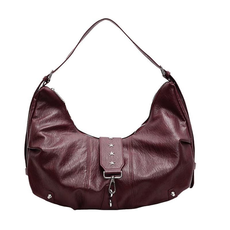 Teksturowana torba casualowa moda retro torba na ramię listonoszka